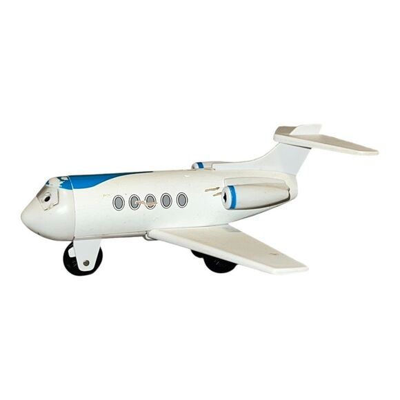 Thomas the Train Wooden Jeremy the Airplane Sodor White Blue HTF - Picture 2 of 6